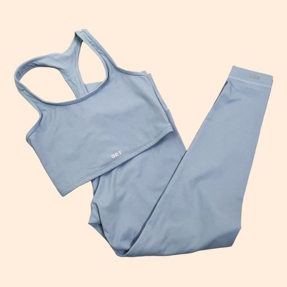 Set Active Blue Workout Set - Picture 1 of 5